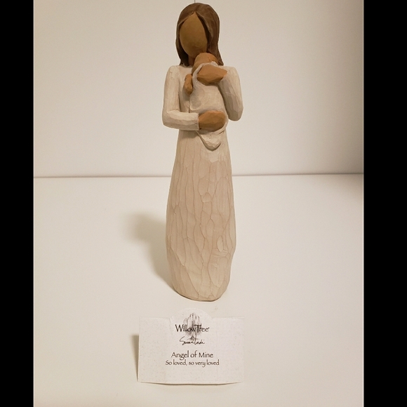 Willow Tree Other - Willow Tree Angel of Mine Figure Ornament Newborn Baby Room Decoration